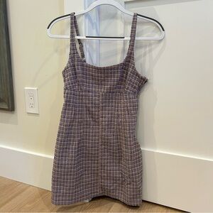 Women’s plaid urban outfitters dress
